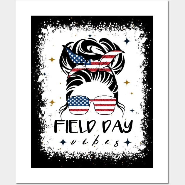 Field Day Vibes Wall Art by MetalHoneyDesigns